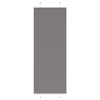 Plissee Stoffbreite 104,4 Cm Polyester Anthrazit