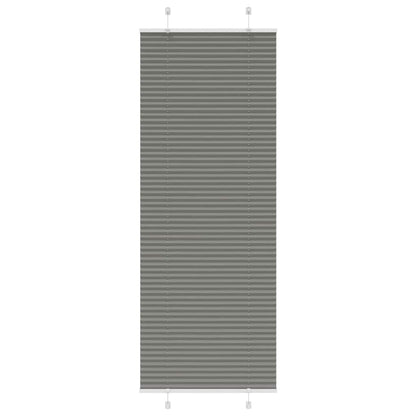 Plissee Stoffbreite 104,4 Cm Polyester Anthrazit