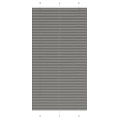 Plissee Stoffbreite 104,4 Cm Polyester Anthrazit
