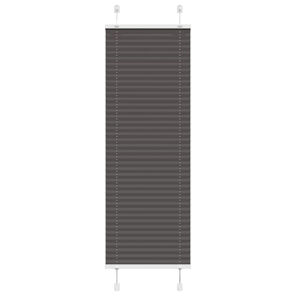 Plissee Stoffbreite 104,4 Cm Polyester Schwarz