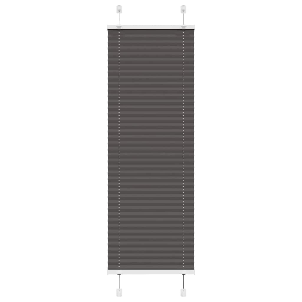 Plissee Stoffbreite 104,4 Cm Polyester Schwarz