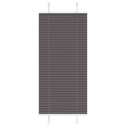 Plissee Stoffbreite 104,4 Cm Polyester Schwarz