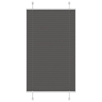 Plissee Stoffbreite 104,4 Cm Polyester Schwarz