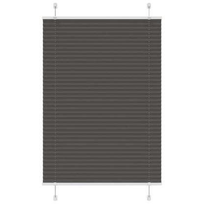 Plissee Stoffbreite 104,4 Cm Polyester Schwarz