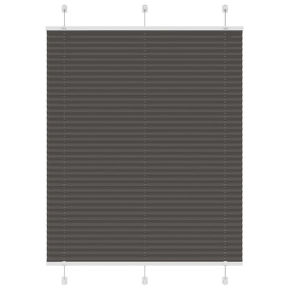 Plissee Stoffbreite 104,4 Cm Polyester Schwarz
