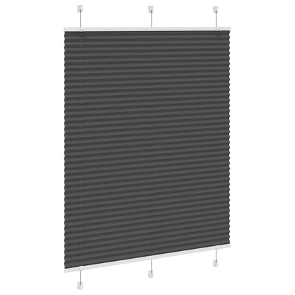 Plissee Stoffbreite 104,4 Cm Polyester Schwarz