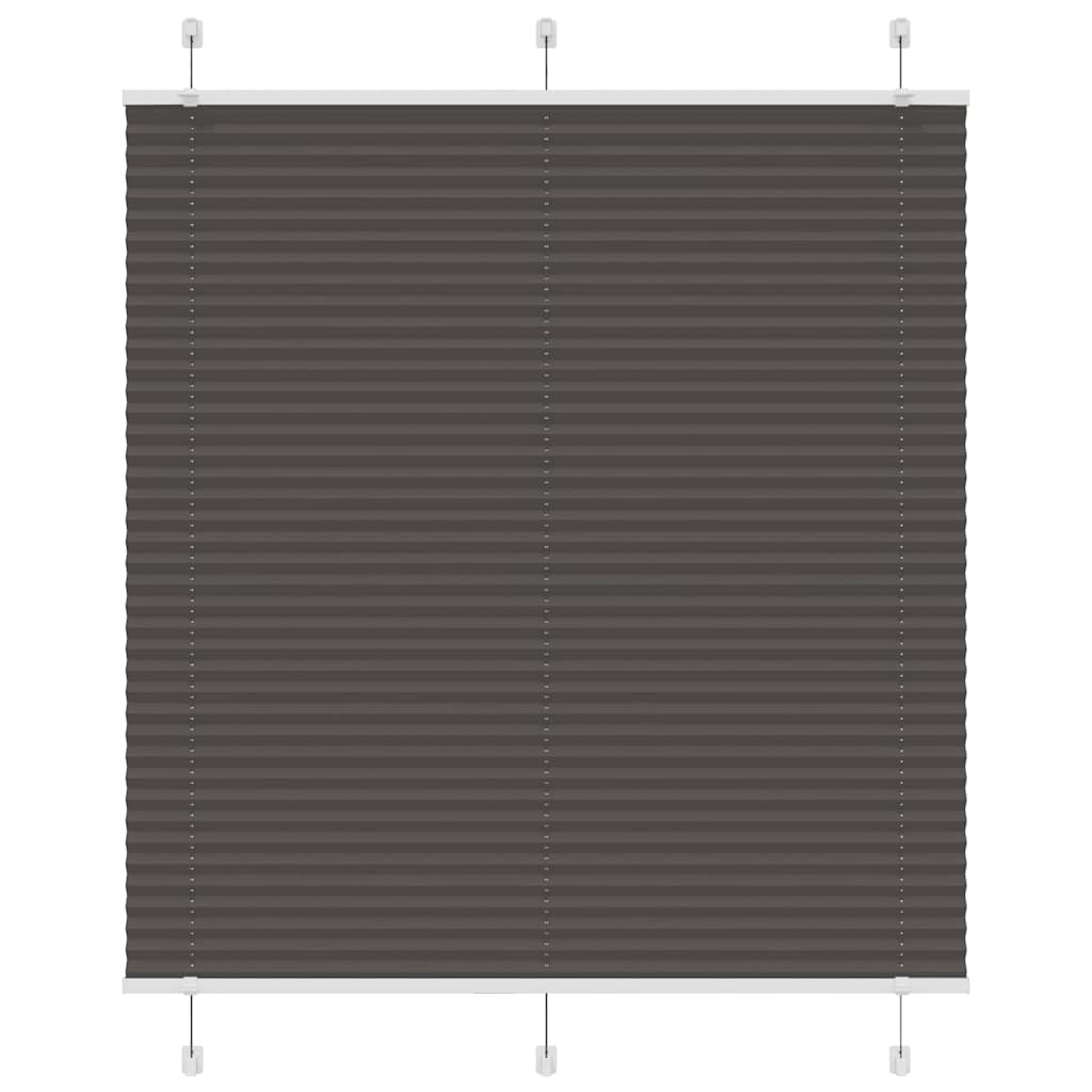 Plissee Stoffbreite 104,4 Cm Polyester Schwarz