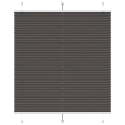 Plissee Stoffbreite 104,4 Cm Polyester Schwarz