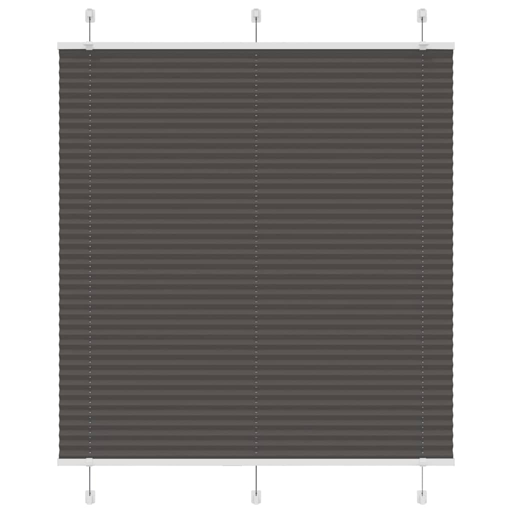 Plissee Stoffbreite 104,4 Cm Polyester Schwarz