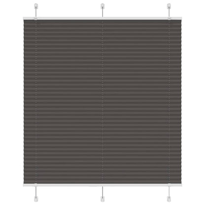 Plissee Stoffbreite 104,4 Cm Polyester Schwarz