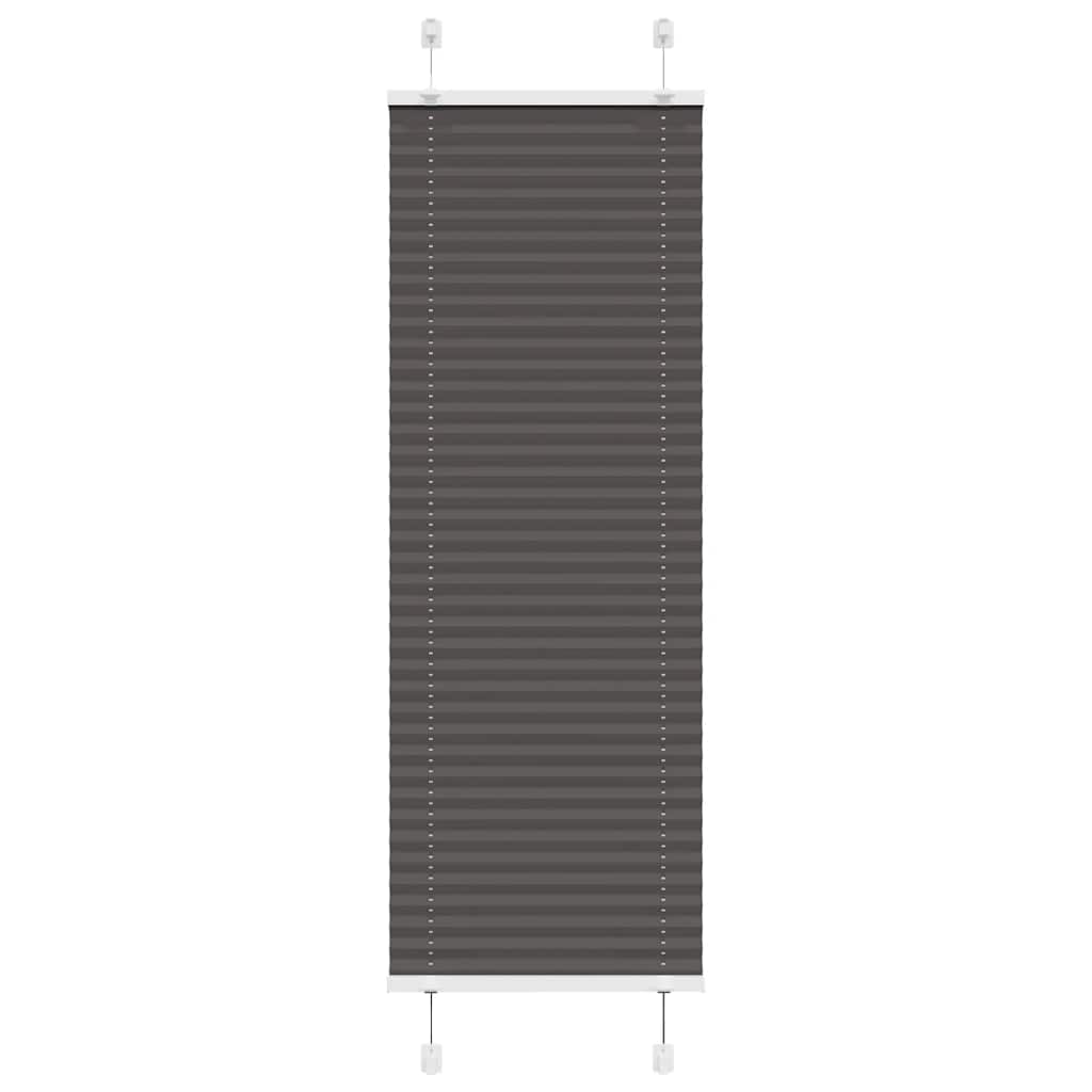 Plissee Stoffbreite 104,4 Cm Polyester Schwarz