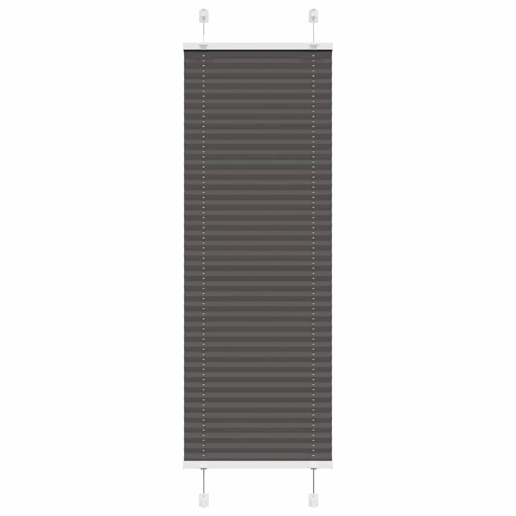 Plissee Stoffbreite 104,4 Cm Polyester Schwarz