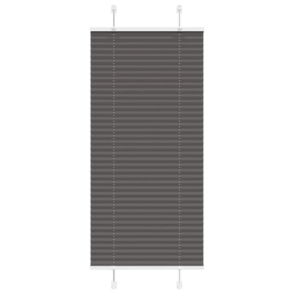 Plissee Stoffbreite 104,4 Cm Polyester Schwarz