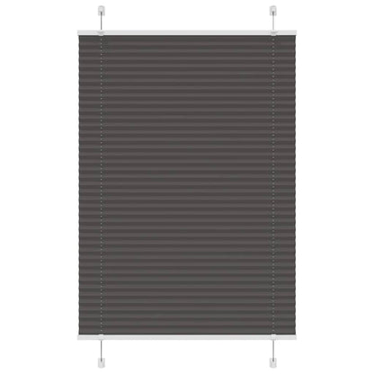 Plissee Stoffbreite 104,4 Cm Polyester Schwarz