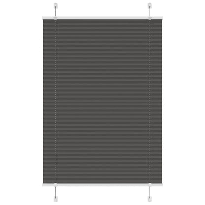 Plissee Stoffbreite 104,4 Cm Polyester Schwarz