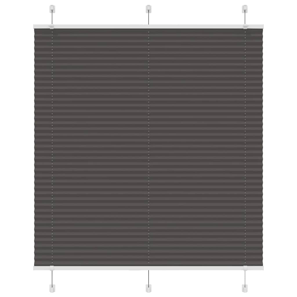 Plissee Stoffbreite 104,4 Cm Polyester Schwarz