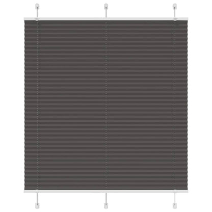 Plissee Stoffbreite 104,4 Cm Polyester Schwarz