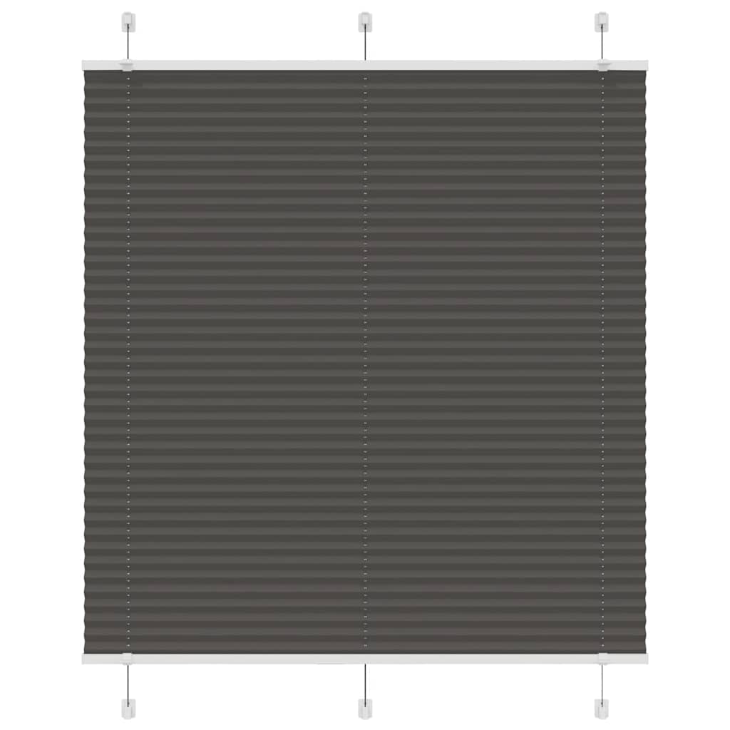 Plissee Stoffbreite 104,4 Cm Polyester Schwarz