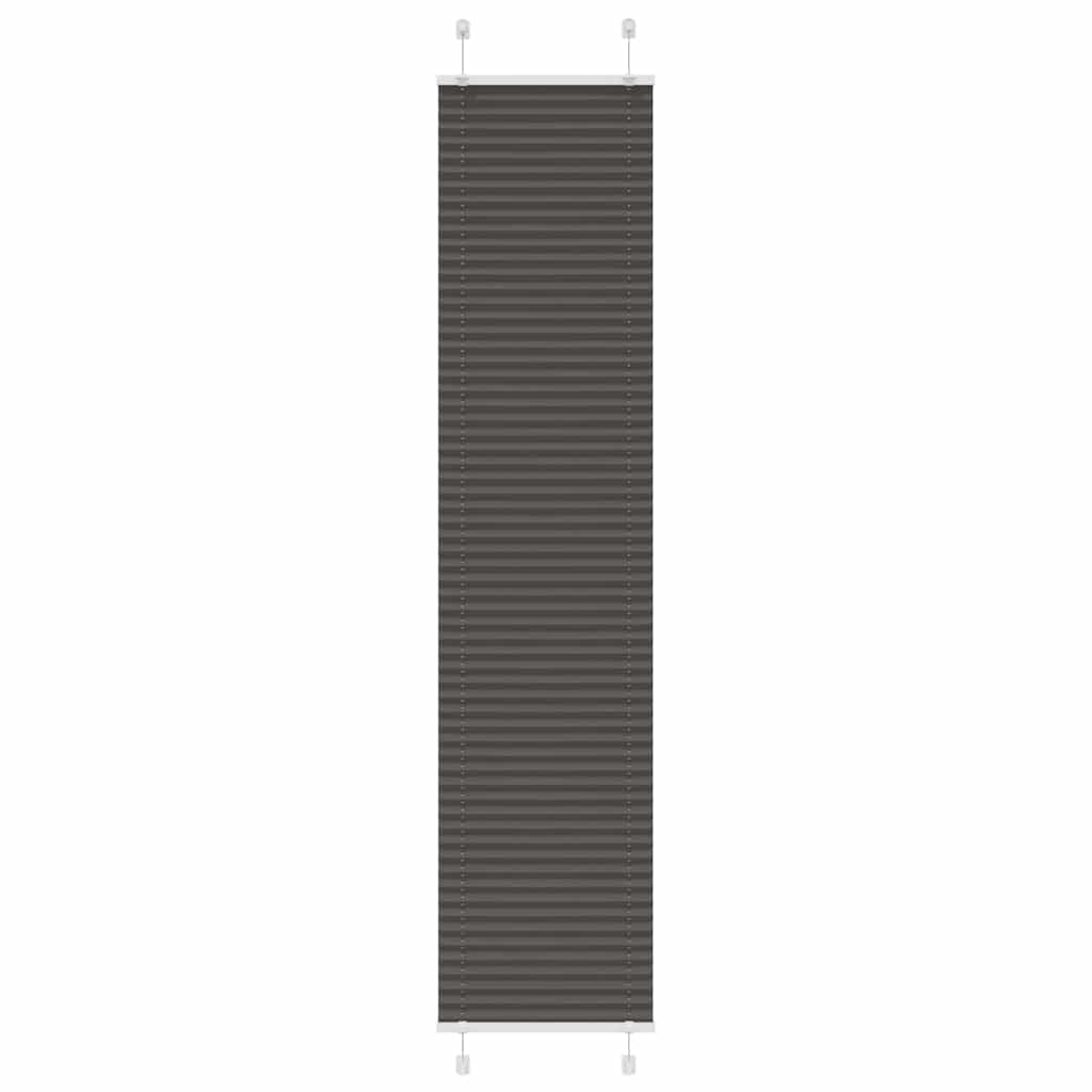 Plissee Stoffbreite 104,4 Cm Polyester Schwarz