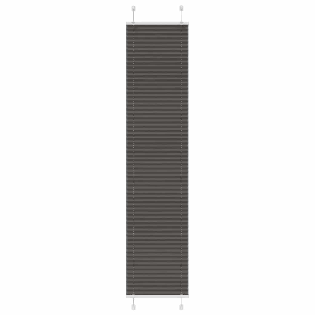 Plissee Stoffbreite 104,4 Cm Polyester Schwarz
