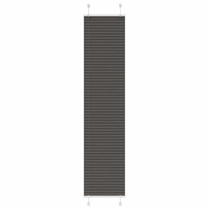 Plissee Stoffbreite 104,4 Cm Polyester Schwarz