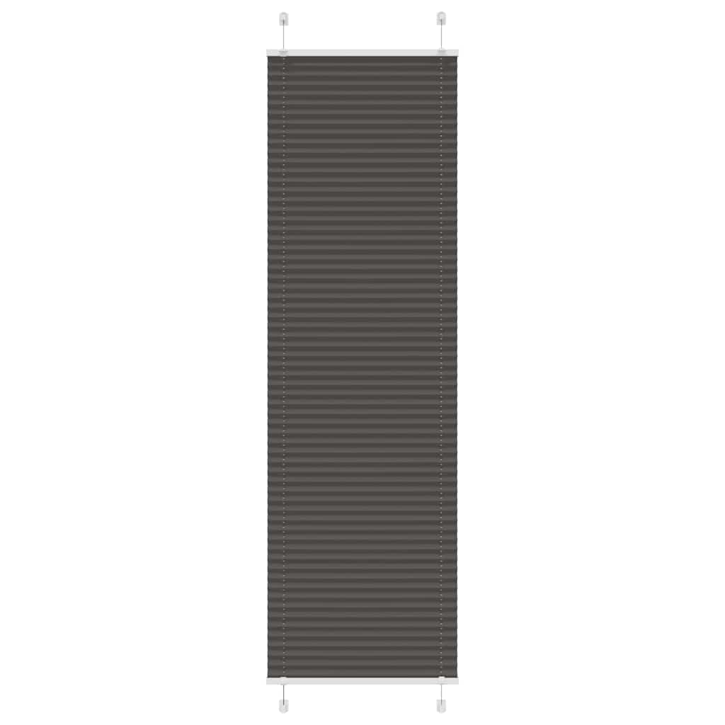Plissee Stoffbreite 104,4 Cm Polyester Schwarz