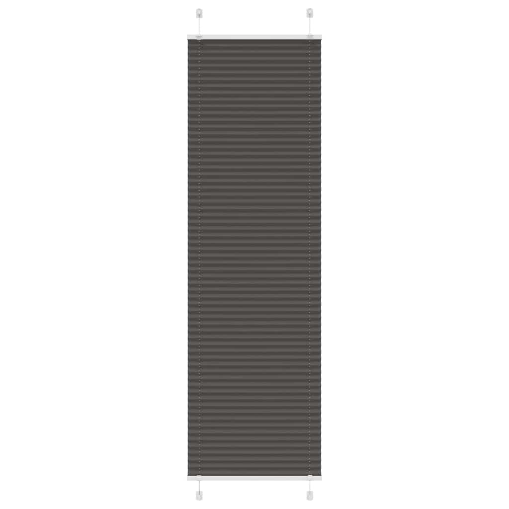 Plissee Stoffbreite 104,4 Cm Polyester Schwarz