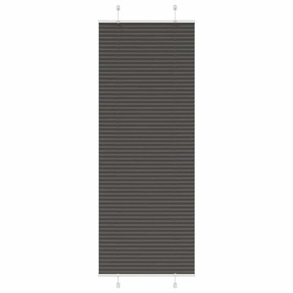 Plissee Stoffbreite 104,4 Cm Polyester Schwarz