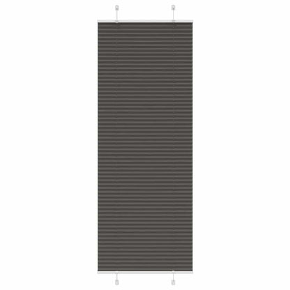 Plissee Stoffbreite 104,4 Cm Polyester Schwarz