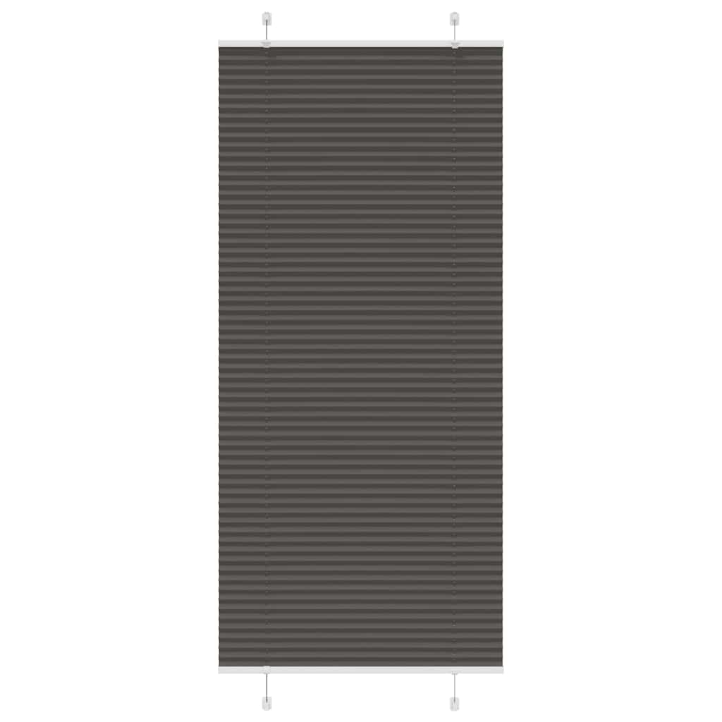 Plissee Stoffbreite 104,4 Cm Polyester Schwarz