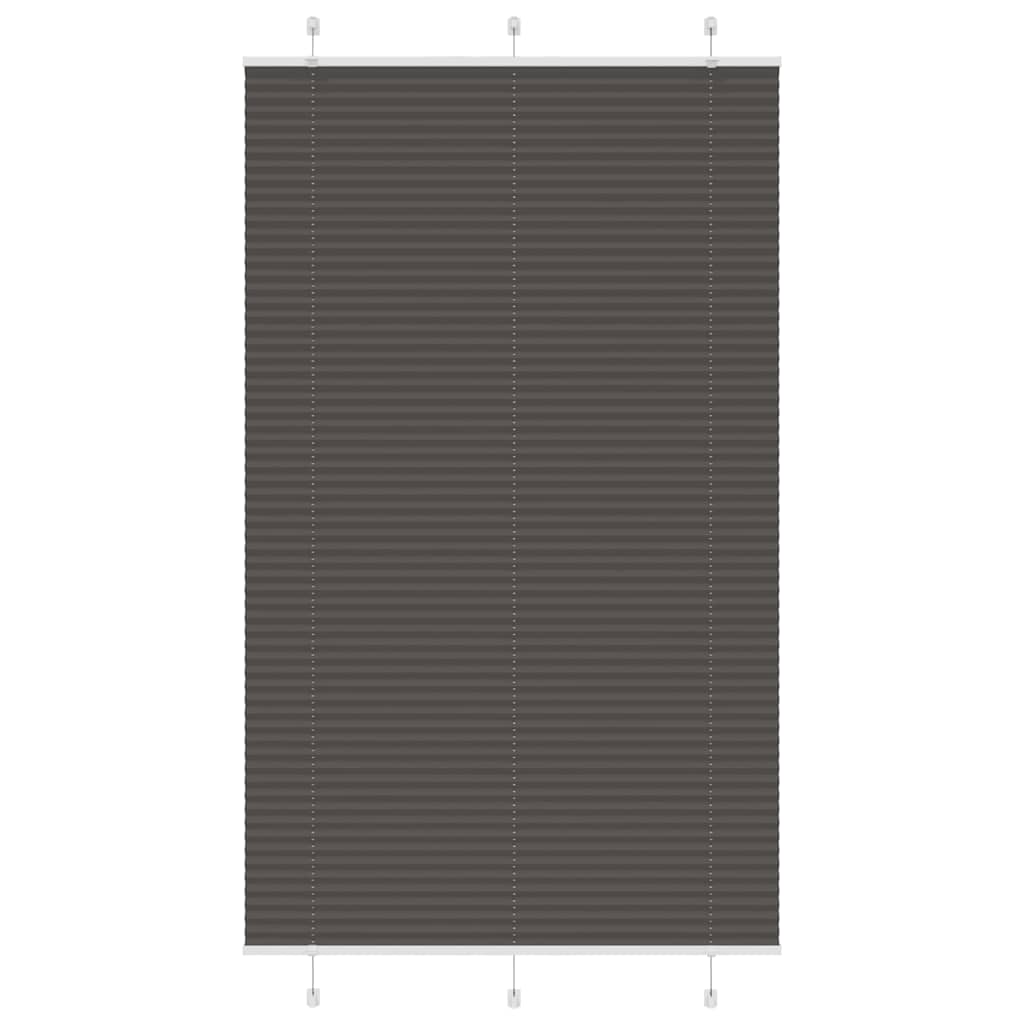 Plissee Stoffbreite 104,4 Cm Polyester Schwarz
