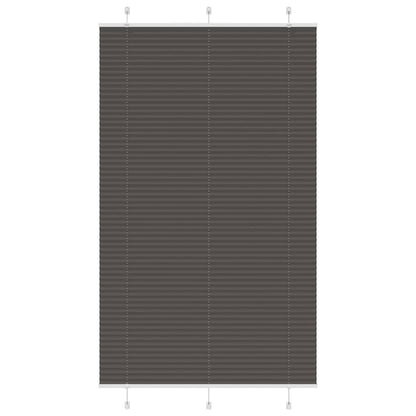 Plissee Stoffbreite 104,4 Cm Polyester Schwarz