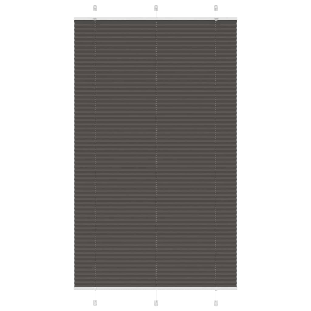 Plissee Stoffbreite 104,4 Cm Polyester Schwarz
