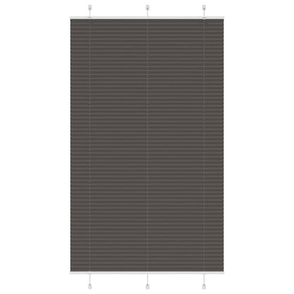 Plissee Stoffbreite 104,4 Cm Polyester Schwarz
