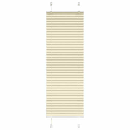 Plissee Stoffbreite 79,4 Cm Polyester Creme