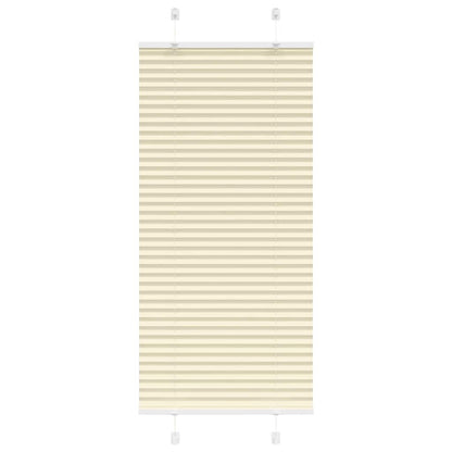 Plissee Stoffbreite 79,4 Cm Polyester Creme
