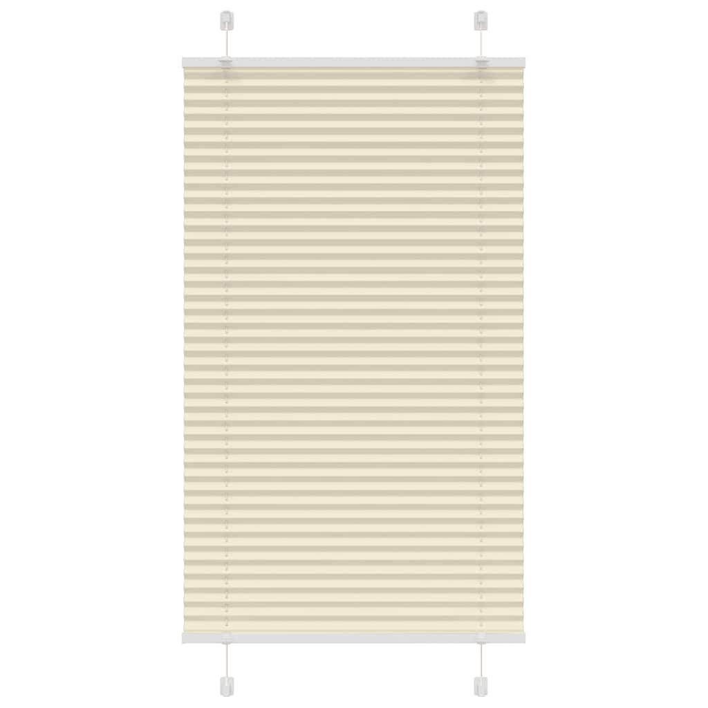 Plissee Stoffbreite 79,4 Cm Polyester Creme