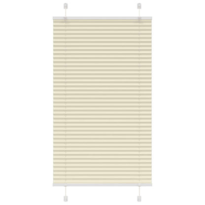Plissee Stoffbreite 79,4 Cm Polyester Creme