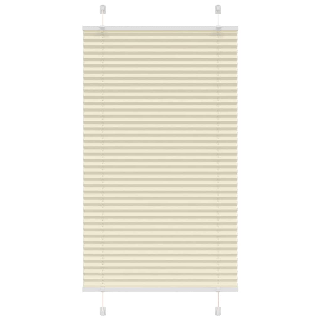 Plissee Stoffbreite 79,4 Cm Polyester Creme