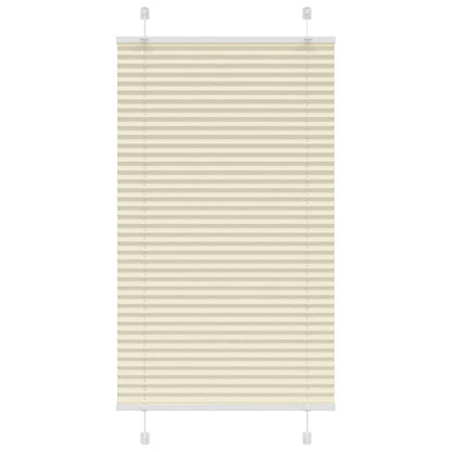 Plissee Stoffbreite 79,4 Cm Polyester Creme