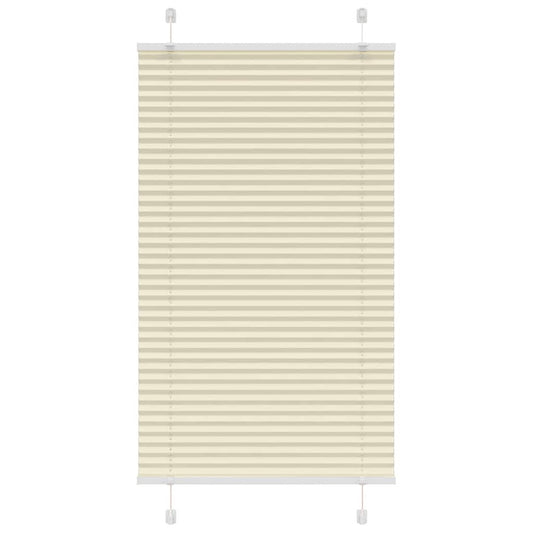 Plissee Stoffbreite 79,4 Cm Polyester Creme