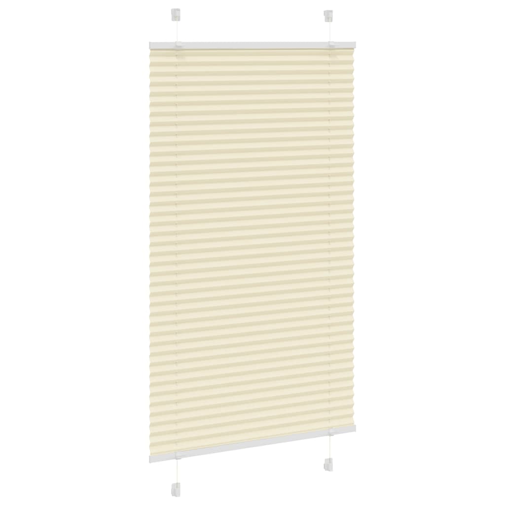 Plissee Stoffbreite 79,4 Cm Polyester Creme