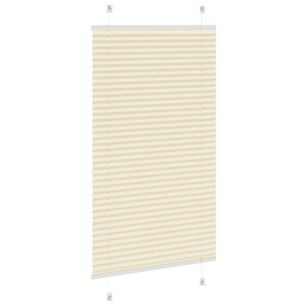 Plissee Stoffbreite 79,4 Cm Polyester Creme
