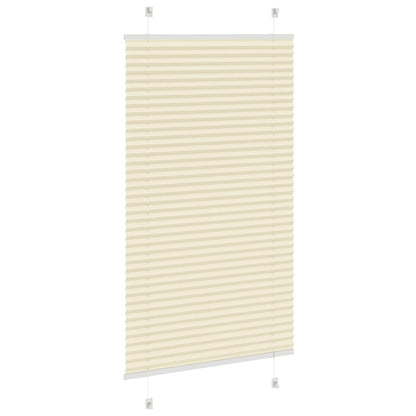 Plissee Stoffbreite 79,4 Cm Polyester Creme