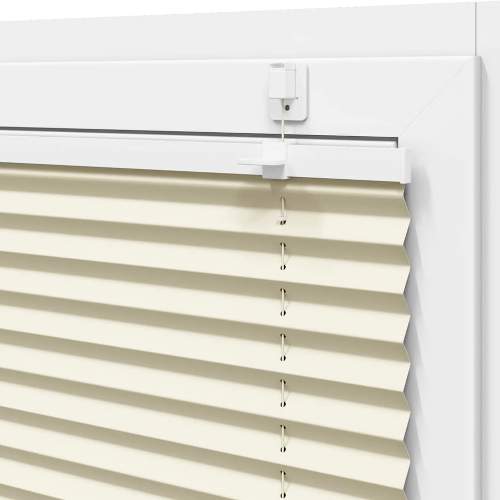 Plissee Stoffbreite 79,4 Cm Polyester Creme