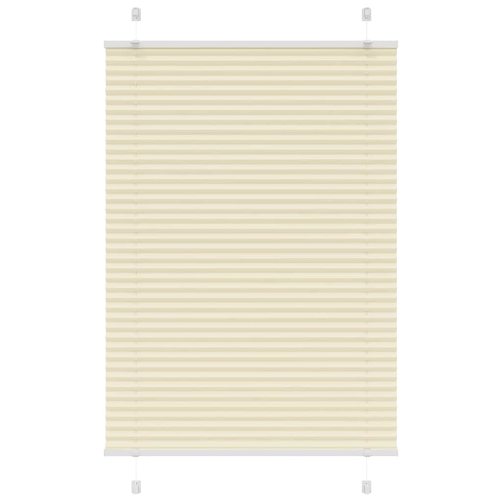 Plissee Stoffbreite 79,4 Cm Polyester Creme