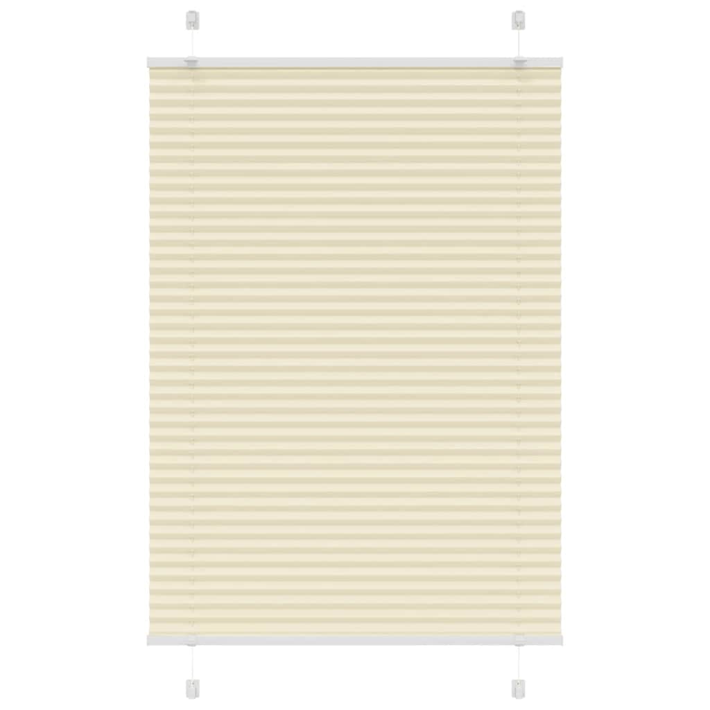 Plissee Stoffbreite 79,4 Cm Polyester Creme