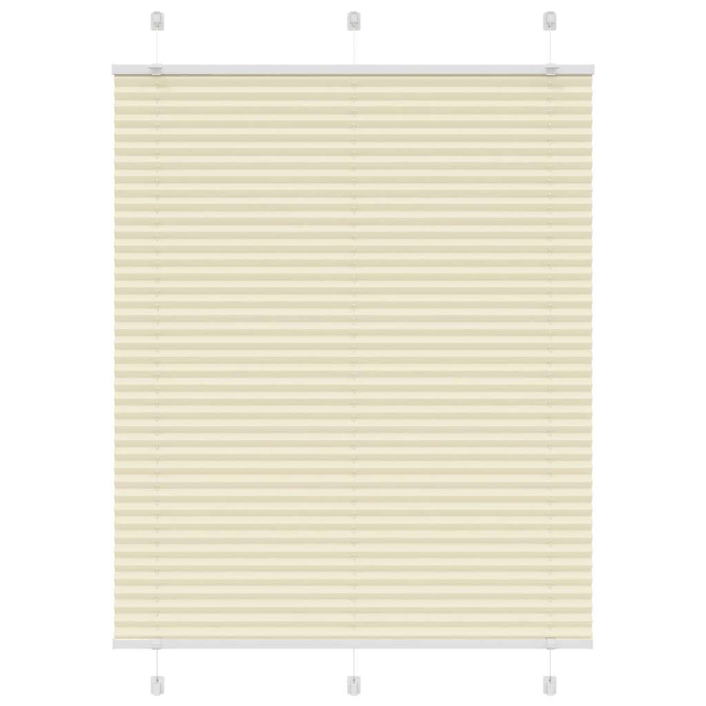 Plissee Stoffbreite 79,4 Cm Polyester Creme