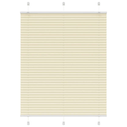 Plissee Stoffbreite 79,4 Cm Polyester Creme