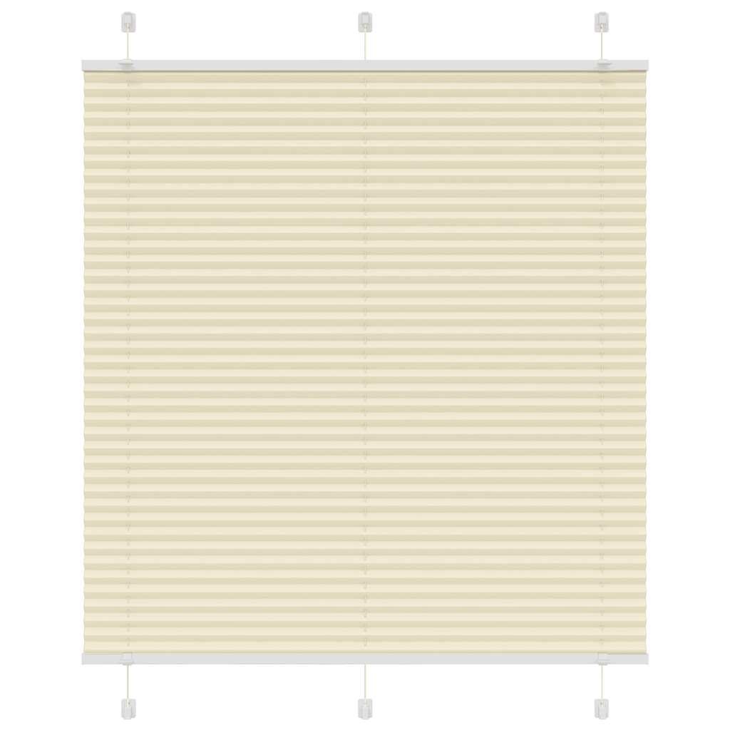 Plissee Stoffbreite 79,4 Cm Polyester Creme